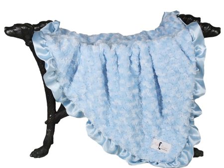 Ruffle Baby Dog Blanket Online now