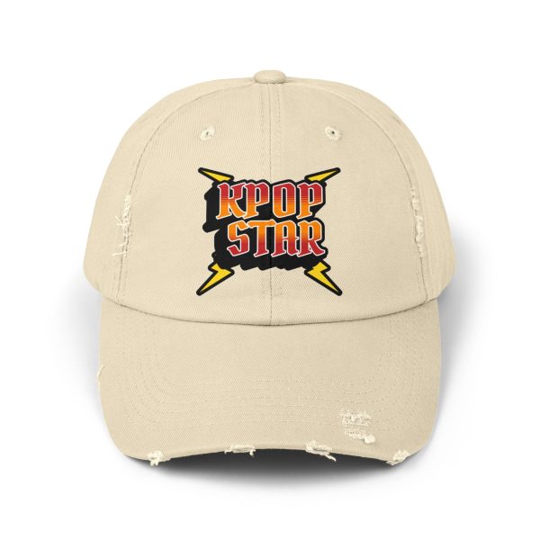 KPOP Star Unisex Distressed Cap  - EmpressKorea Online Hot Sale