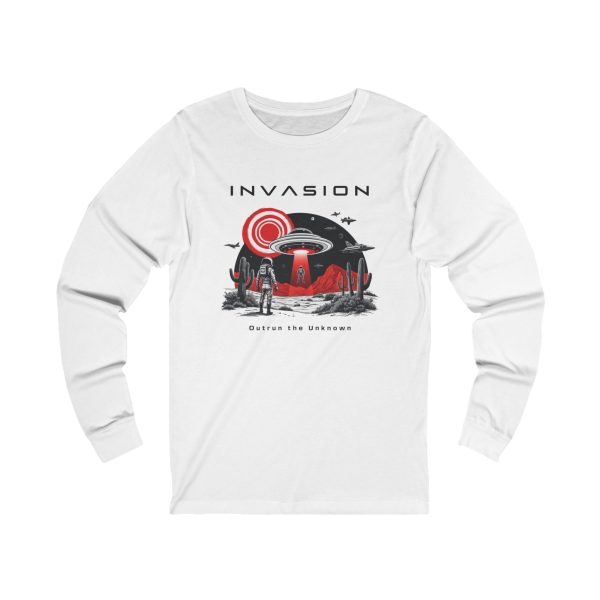 Invasion Unisex Jersey Long Sleeve Tee  - EmpressKorea Online Hot Sale