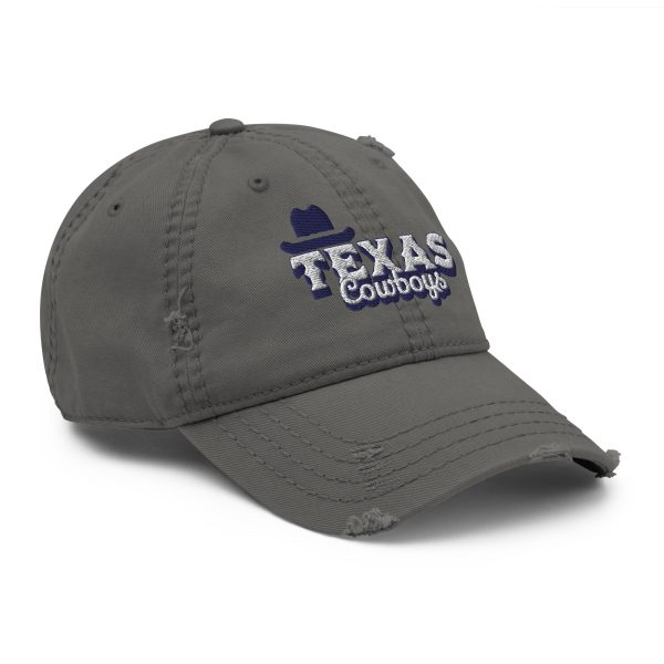 Texas cowboy Distressed Dad Hat  - EmpressKorea For Cheap