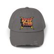 KPOP Star Unisex Distressed Cap  - EmpressKorea Online Hot Sale