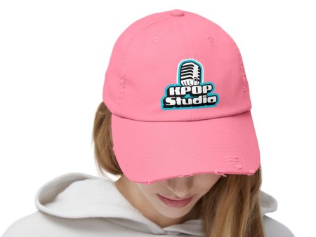 KPOP Studio Unisex Distressed Cap  - EmpressKorea Sale