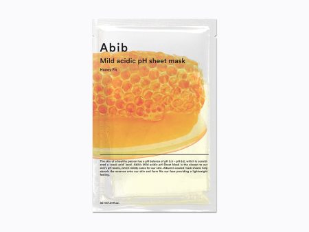 Abib Mild Acidic pH Sheet Mask Honey Fit 30ml*10sheets Online