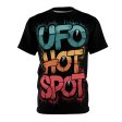 UFO HOT SPOT Unisex Cut & Sew Tee (AOP)  - EmpressKorea Fashion