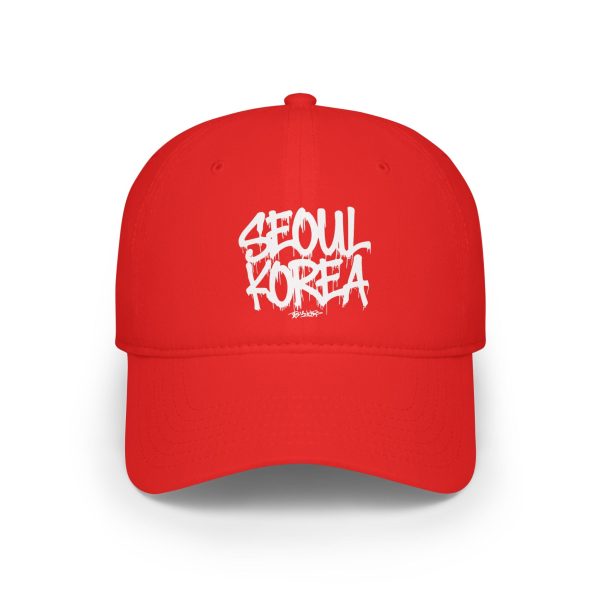 Seoul Korea Low Profile Baseball Cap  - EmpressKorea For Cheap