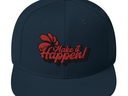 Make it happen Snapback Hat  - EmpressKorea Sale