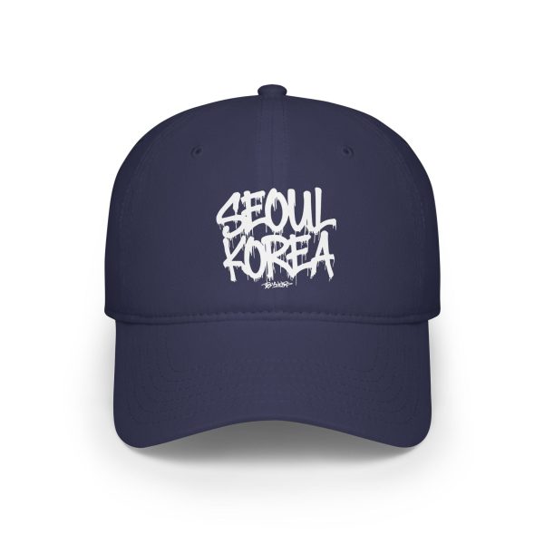 Seoul Korea Low Profile Baseball Cap  - EmpressKorea For Cheap