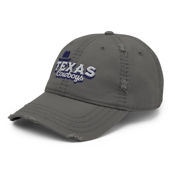 Texas cowboy Distressed Dad Hat  - EmpressKorea For Cheap