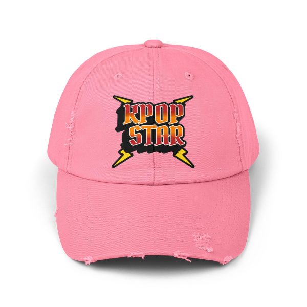 KPOP Star Unisex Distressed Cap  - EmpressKorea Online Hot Sale