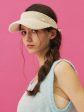 Marchen Active ribbon strap sun visor cap_3color Online Sale