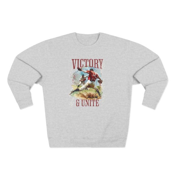 Victory & Unite Unisex Crewneck Sweatshirt - EmpressKorea on Sale