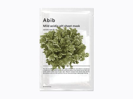 Abib Mild Acidic pH Sheet Mask Jericho Rose Fit 30ml*10sheets Sale