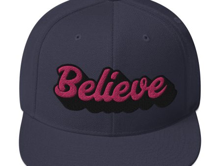 Believe Snapback Hat  - EmpressKorea Cheap