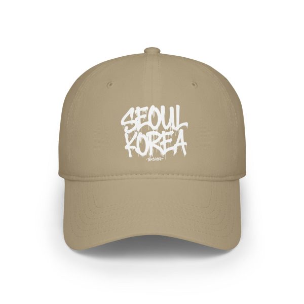 Seoul Korea Low Profile Baseball Cap  - EmpressKorea For Cheap