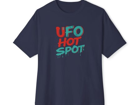 UFO hot spot Unisex Oversized Boxy Tee  - EmpressKorea For Discount