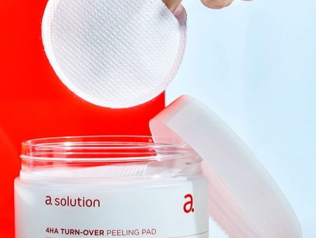 a solution 4HA TURN OVER PEELING PAD 130ml  30pads For Discount