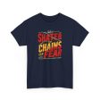 Shater chains of fear Unisex Heavy Cotton Tee  - EmpressKorea Discount