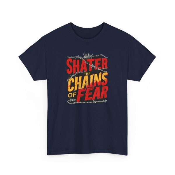 Shater chains of fear Unisex Heavy Cotton Tee  - EmpressKorea Discount