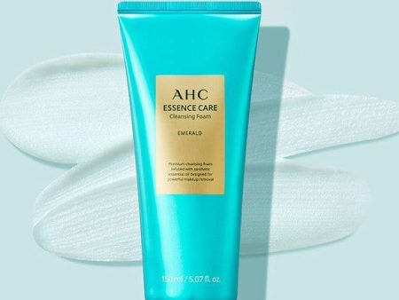 AHC Essence Care Cleansing Foam Emerald 150ml Hot on Sale