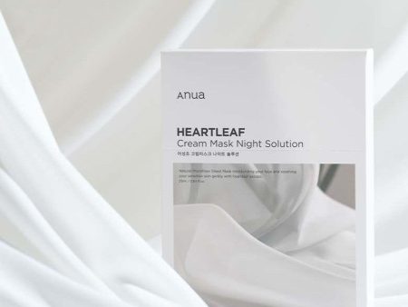 Anua Houttuynia Cordata Cream Sheet Mask Pack Night Solution 25ml*10pack For Cheap