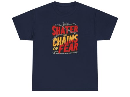 Shater chains of fear Unisex Heavy Cotton Tee  - EmpressKorea Discount