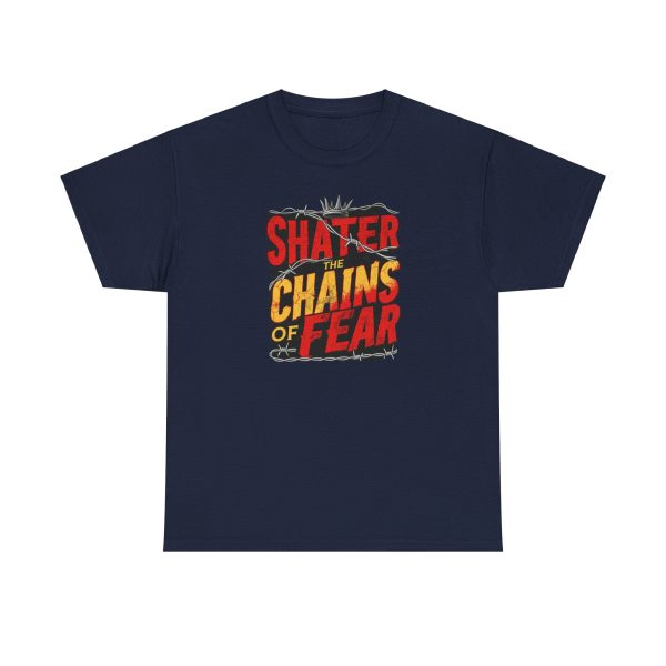 Shater chains of fear Unisex Heavy Cotton Tee  - EmpressKorea Discount