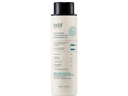 belif Stress Shooter Cica Soothing Toner 200ml For Discount