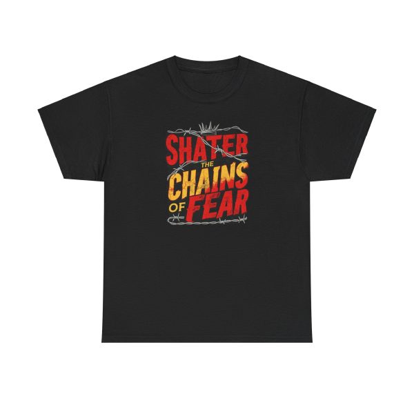 Shater chains of fear Unisex Heavy Cotton Tee  - EmpressKorea Discount