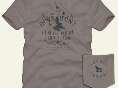 Over Under S S Dove Hunt T-Shirt Driftwood Hot on Sale