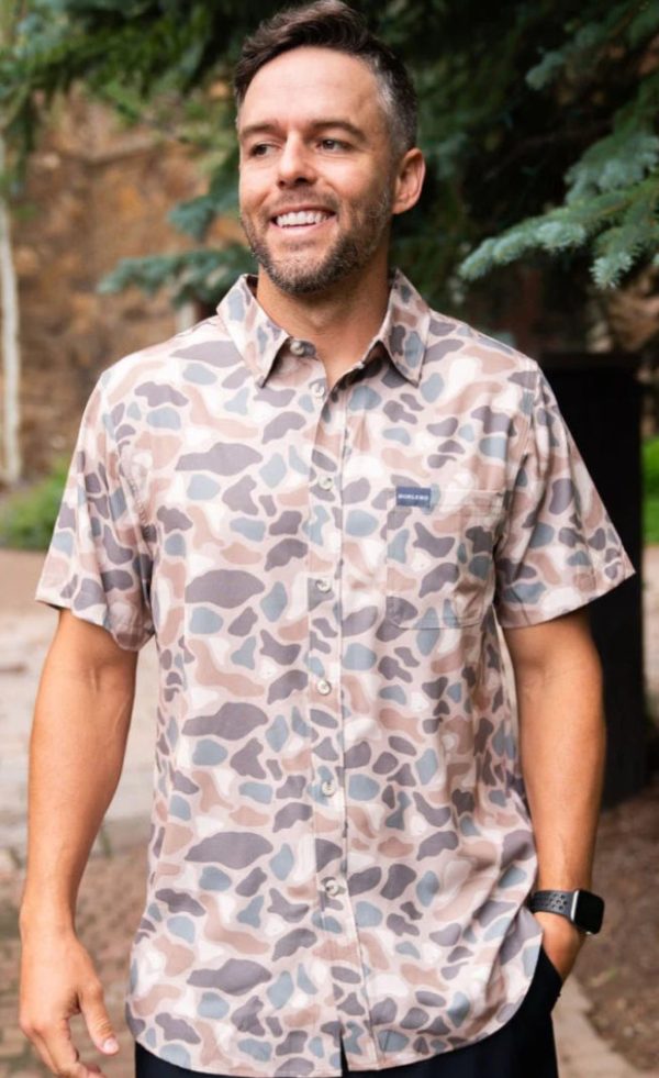 Burlebo Performance Button Up Pintail Camo PBU-PTC Online