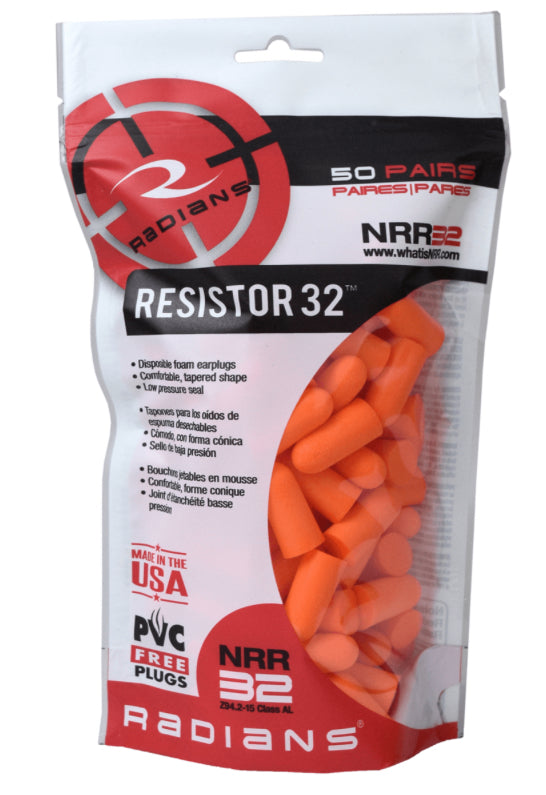 Radians Foam Ear Plugs 50 Hot on Sale