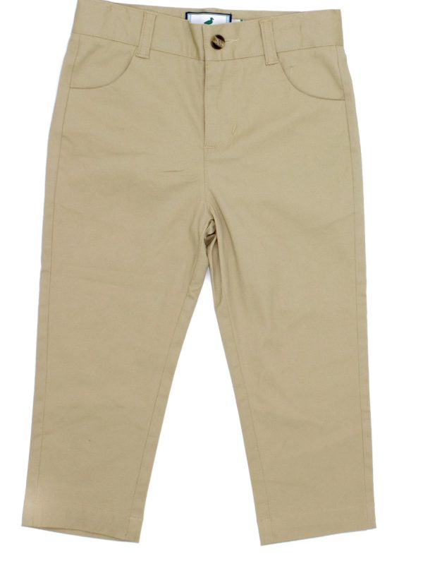 Properly Tied Boys Patriot Pant Khaki Online Hot Sale