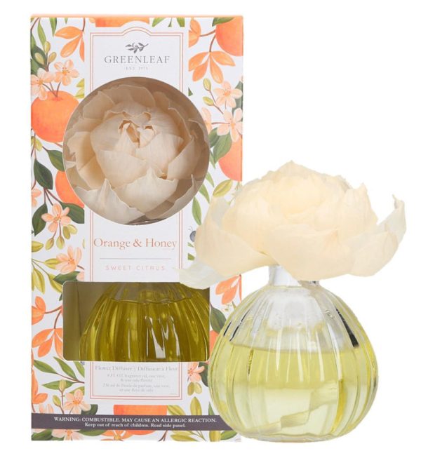 Greenleaf Flower Diffuser Orange & Honey For Discount