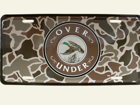 Over under license plate - mallard shoot Duck camp Discount