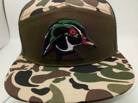 Aix Waterfowl Old School Woodrow 7 Panel Hat Supply