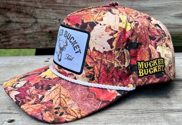 Mucker Bucket Leaf Camo Hat Chas in Tail Online Hot Sale