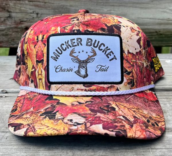 Mucker Bucket Leaf Camo Hat Chas in Tail Online Hot Sale