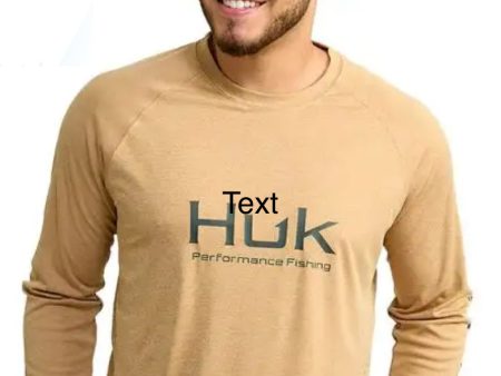 Huk Pursuit LS Heather Supply