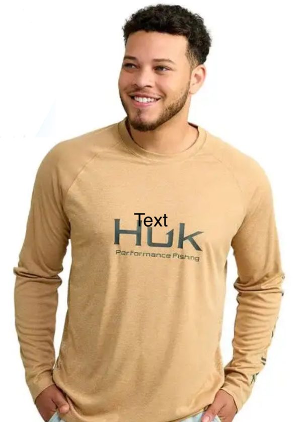 Huk Pursuit LS Heather Supply