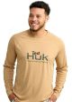 Huk Pursuit LS Heather Supply