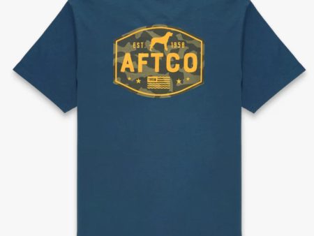 Aftco Best Friend Naval SS T-shirt on Sale