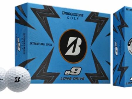 Bridgestone 2023 e9 Long Drive White Dz Golf Ball Supply