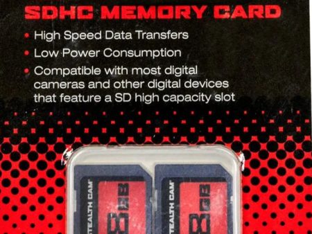 Stealth STC-2SD8GB 8GB Memory Card 2-pack For Discount