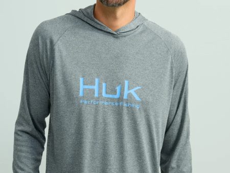 Huk Pursuit Hoodie Heather on Sale