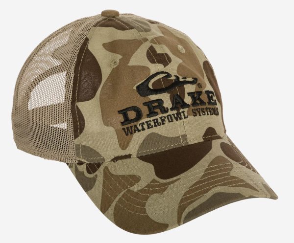 Drake Mesh Back Cap Old School Timber Online Sale