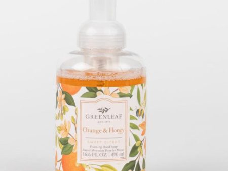 Greenleaf Foam Soap Orange & Honey Discount