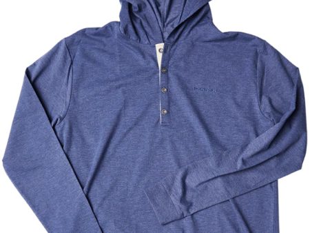 Banded Five Oaks Hooded Henley -Night Online