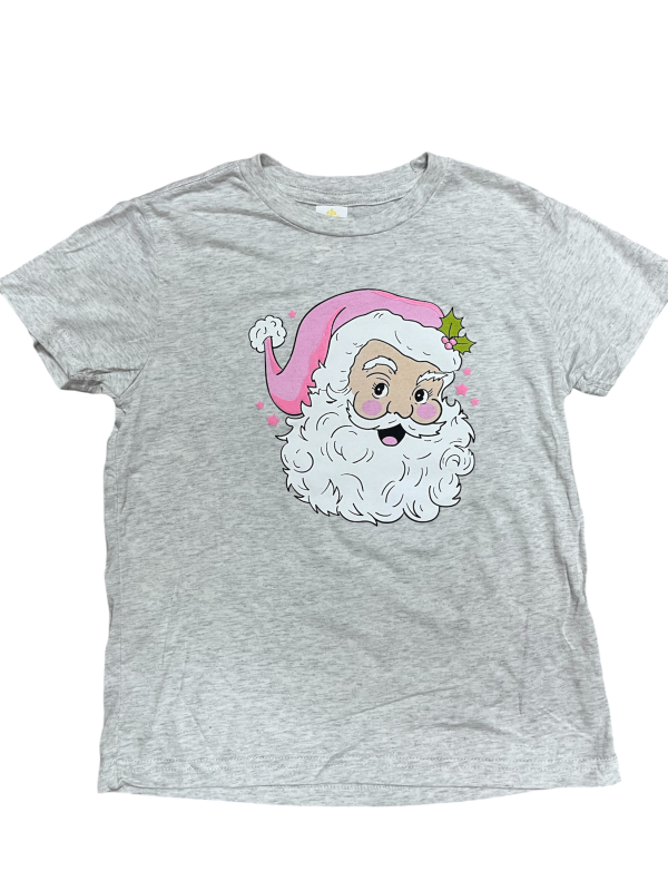 Jane Marie Santa Face S S Youth Tee Supply