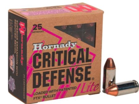 Hornady 9mm Luger 100Gr Critical Defense Lite #90240 Cheap